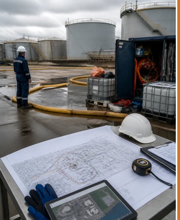 Разработка плана ликвидации разливов нефти в Чапаевске